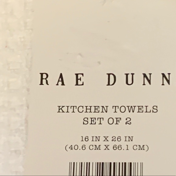 Rae Dunn MERRY&BRIGHT/BELIEVE Kitchen Towels - Picture 5 of 5